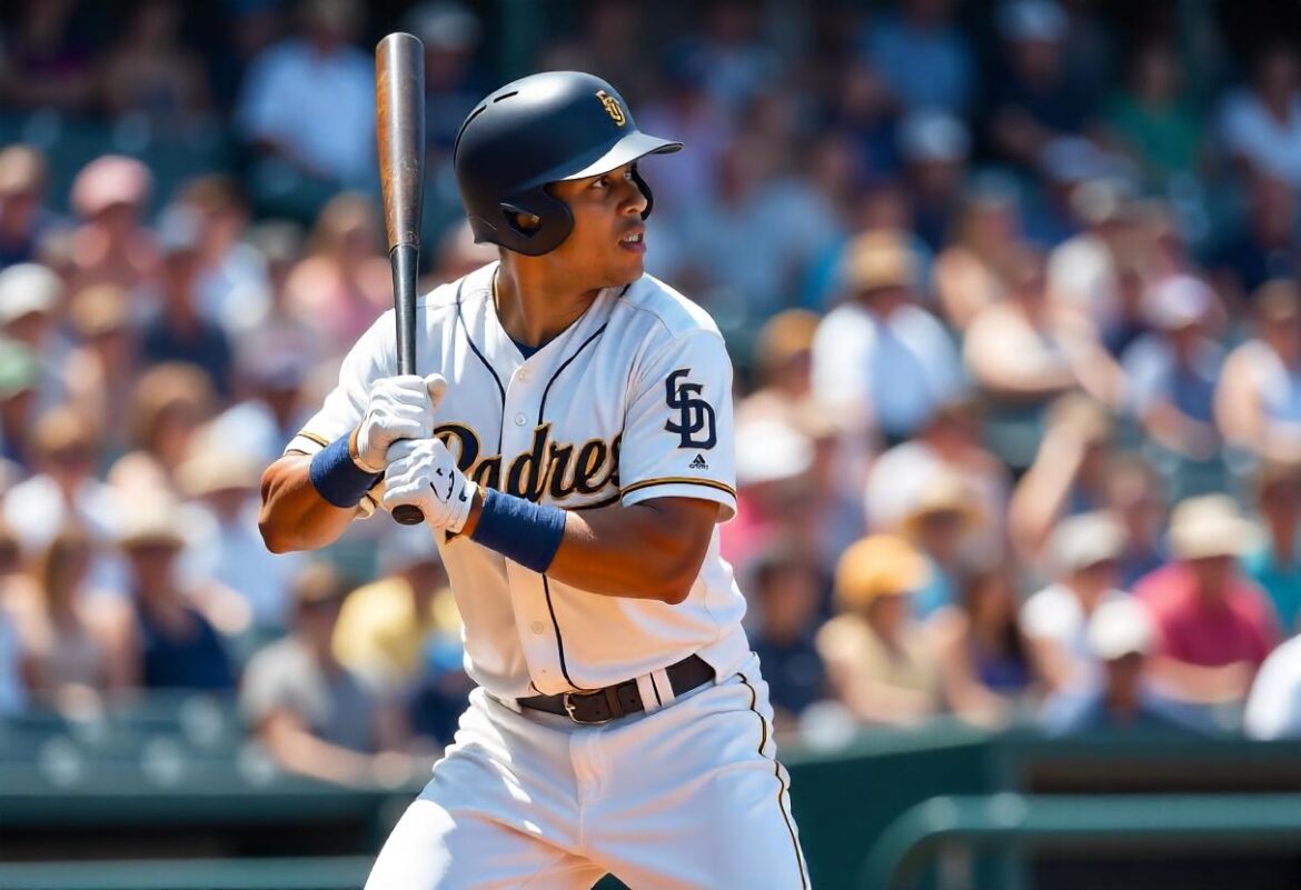 padres vs dodgers match player stats